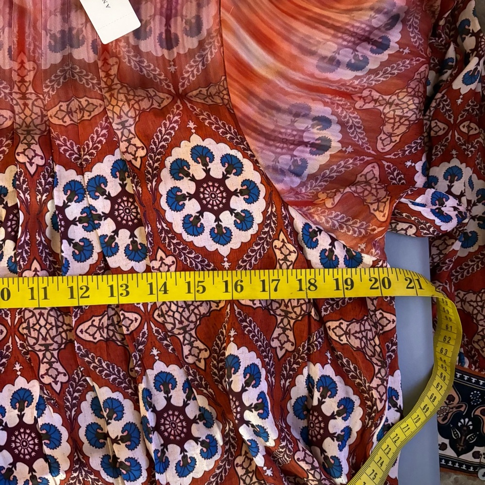 Tanvi Kedia Anthropologie boho dress new sz Large - Picture 10 of 13